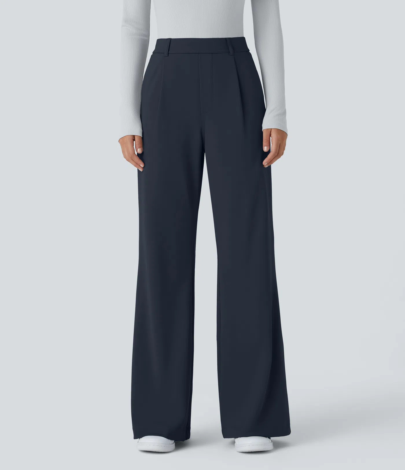 Halara Flex™ DayStretch High Waisted Pocket Work Flare Pants | HALARA