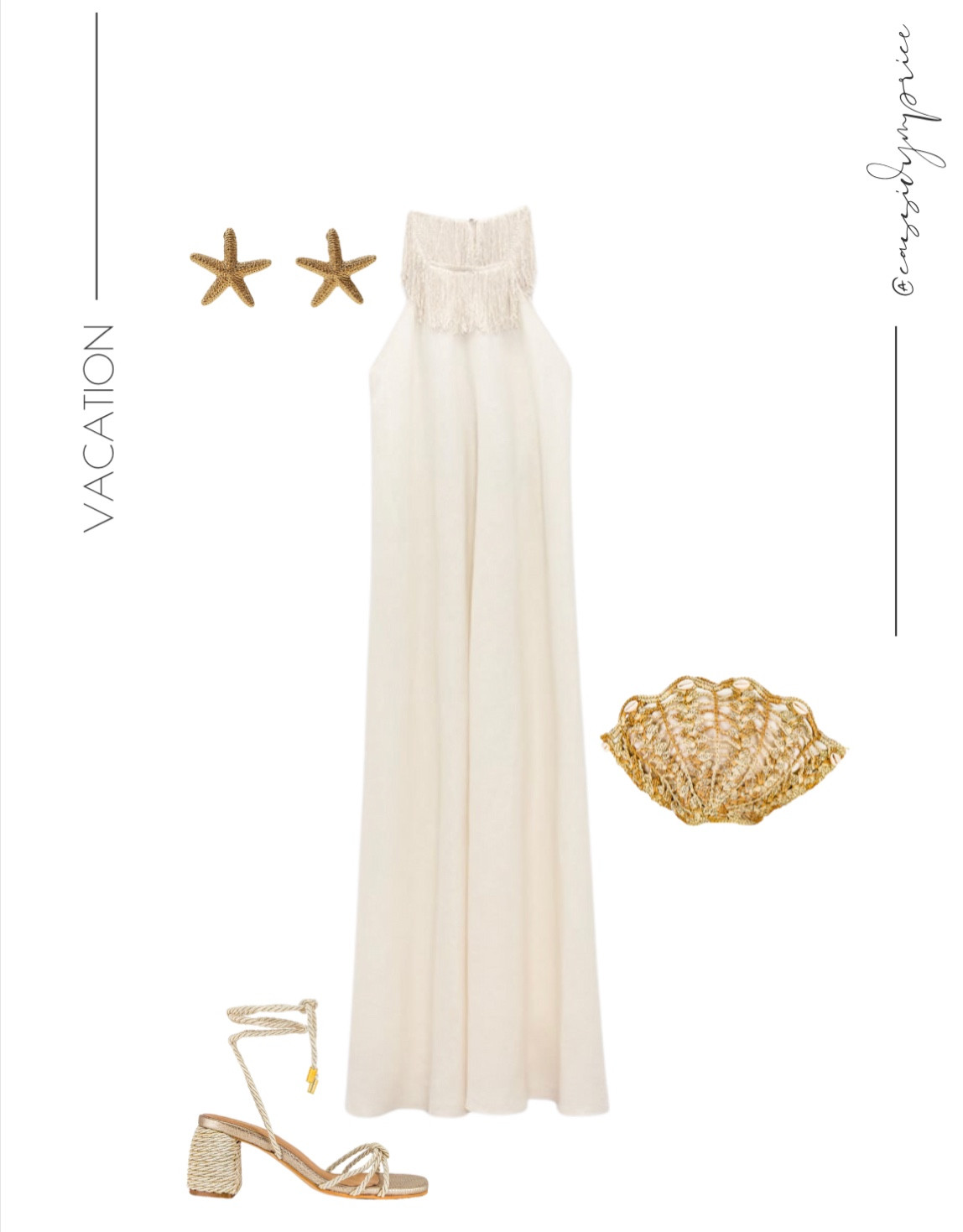 Vacation Style. Neutral Style. Vacation Outfits. Neutral Vacation. Summer Style. Resort Style. Summer Date Night. Summer Swim. One Piece Swimsuit. Straw Hat. Straw Handbag. Shell Handbag. Summer Dress  