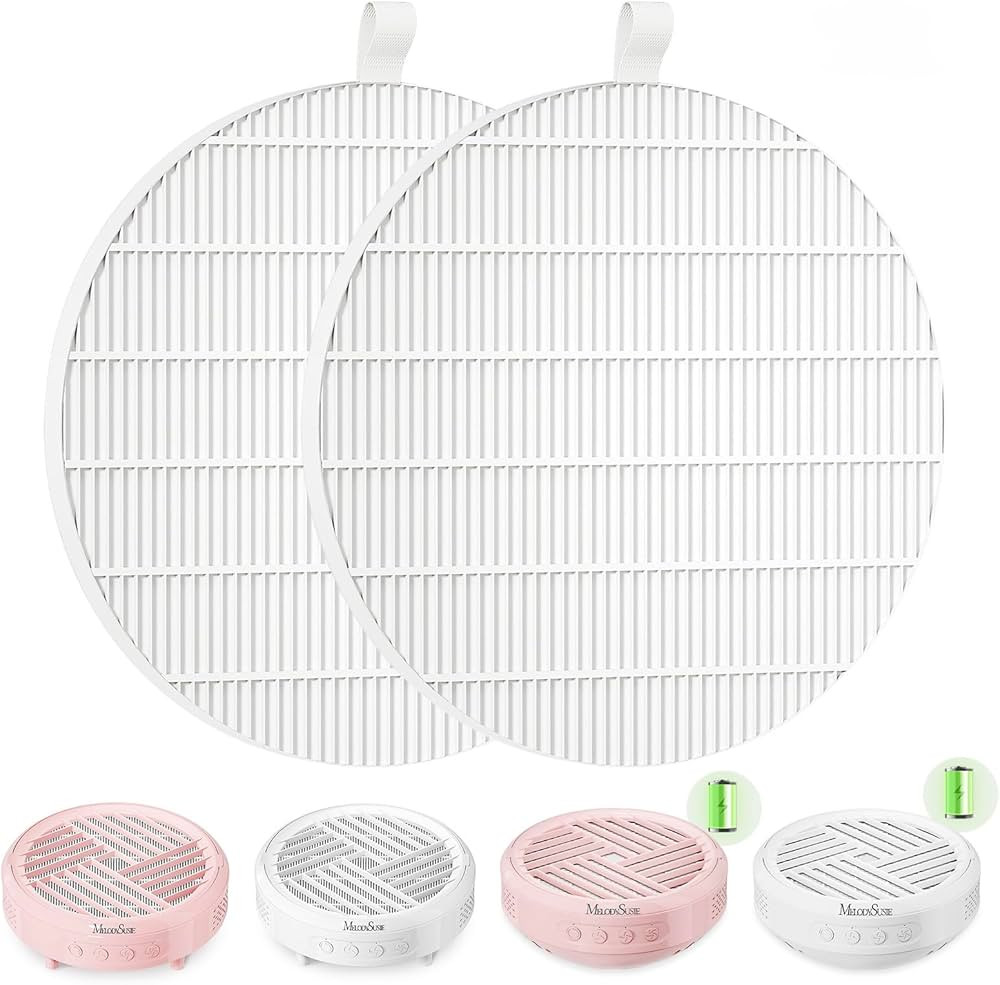 MelodySusie SProR Nail Dust Collector Replacement Filter,2 Pack Reusable Dust Filter for MelodySu... | Amazon (US)