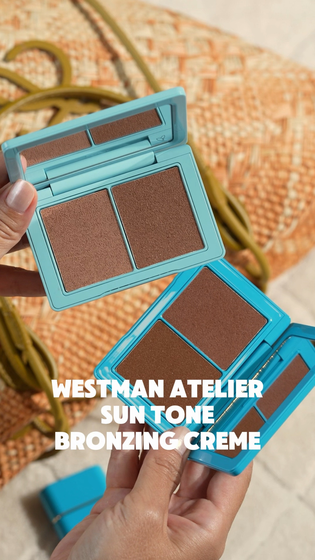 Swatching the new Westman Atelier Sun Tone Bronzing Crème Duos and these are exactly what I want for that effortless, sunkissed glow.

Swatching both shades of each duo, wearing:
Soleil Parfait I + II + Vital Foundation Stick VI for the base

The finish is that perfect balance—soft satin, slightly blurred, but still radiant so your skin looks naturally bronzed (not too heavy and not too matte).

Shade breakdown:
Soleil Parfait I → more neutral/cool, everyday bronze
Soleil Parfait II → warmer glow without turning orange

Both melt into the skin and give me that bronzed “just got back from the beach” look.

The brush is 10/10 - ultra-soft, blends everything seamlessly, and makes application foolproof.

If you’re building a summer makeup vacation beauty routine, this duo is a must.

Would you go more neutral or warm for your bronzer?

#LTKBeauty