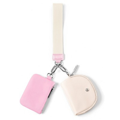 Narwey Mini Zip Around Wristlet Wallets for Women -KeyChain Wallet with Detachable Dual Pouch Wristlet | Target