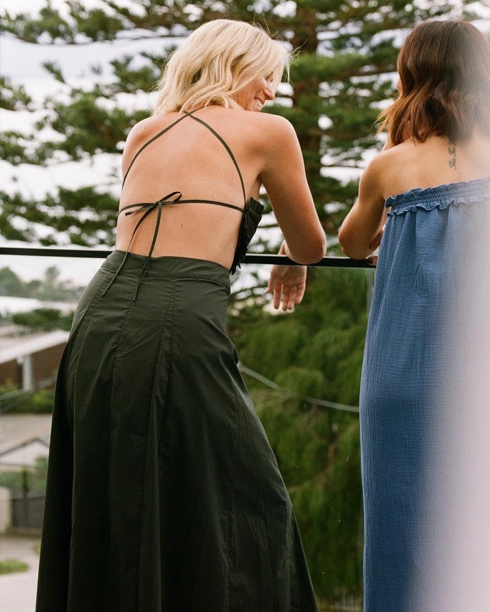 Gorgeous backless Bird & Knoll dress. I’m wearing a size 10. 

#LTKaustralia