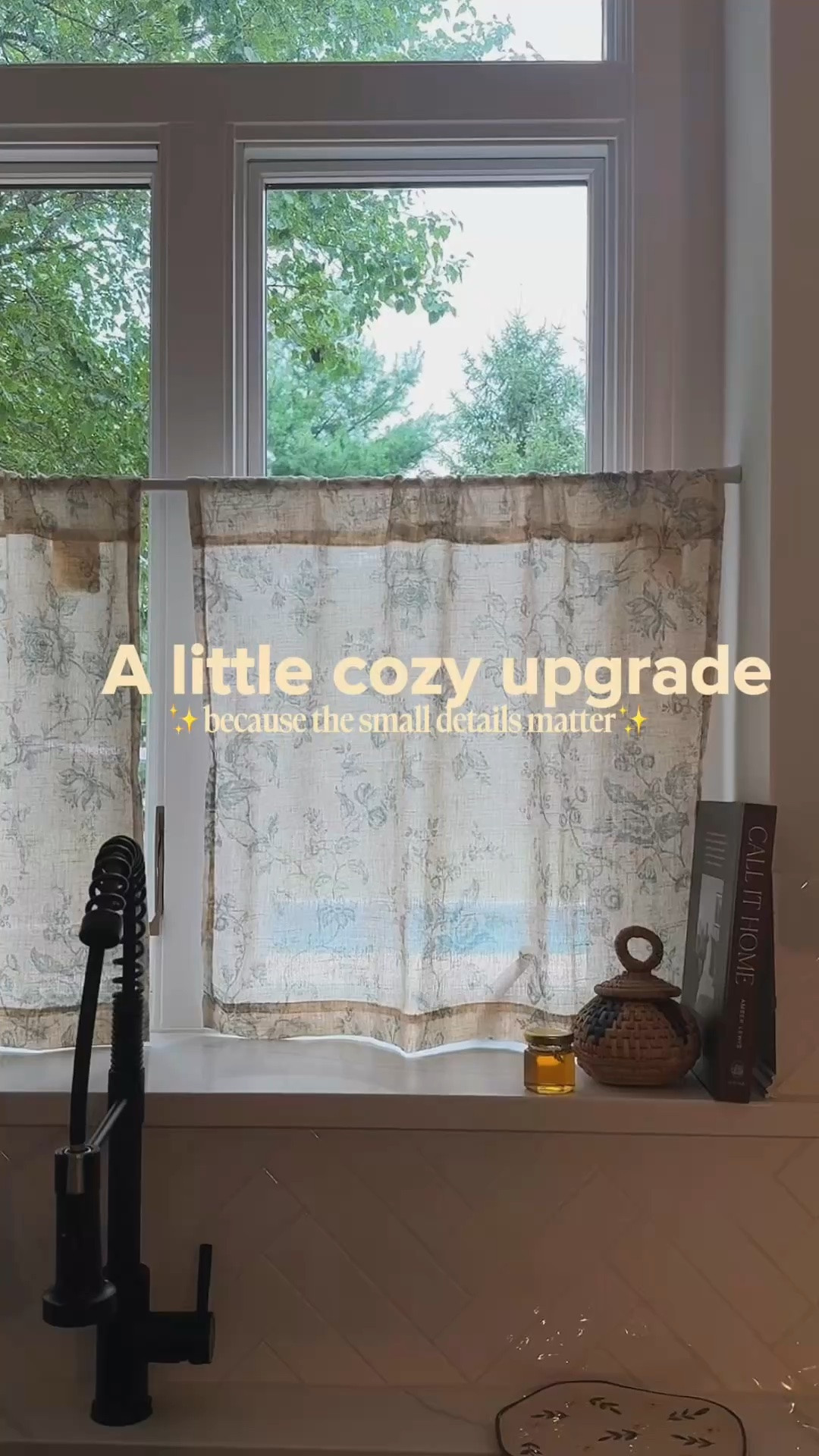 I’m all about creating a home that feels beautiful, lived-in, and attainable — one little upgrade at a time.

These kitchen curtains were such a simple upgrade, but they instantly added warmth and coziness to our home.

#LTKHome
