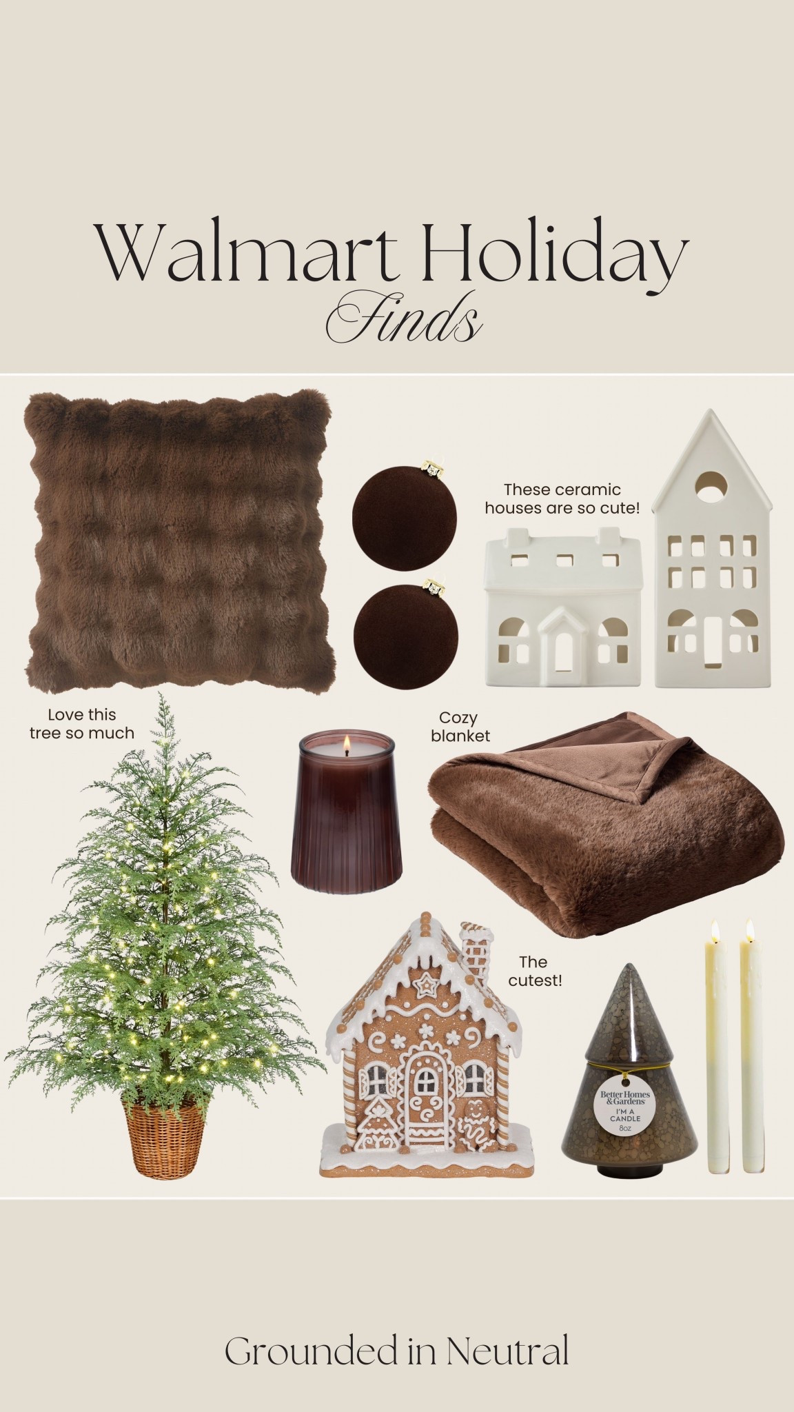 Walmart Holiday finds I’m loving! 🤎

#LTKCyberWeek #LTKHoliday #LTKSaleAlert