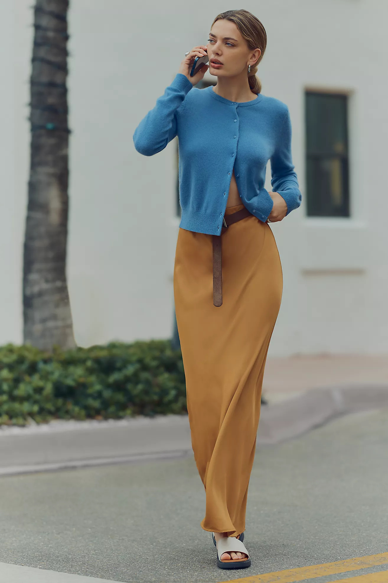 The Tilda Maxi Slip Skirt | Anthropologie (US)