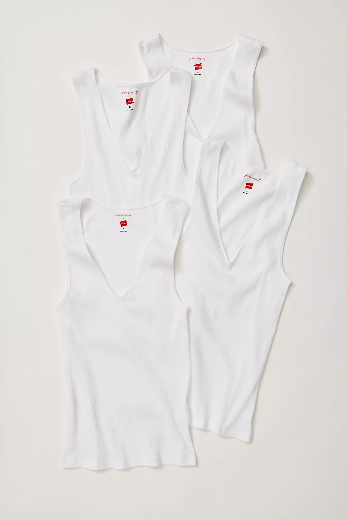 FP Movement X Hanes Ribbed Tank 4-Pack | Free People (Global - UK&FR Excluded)