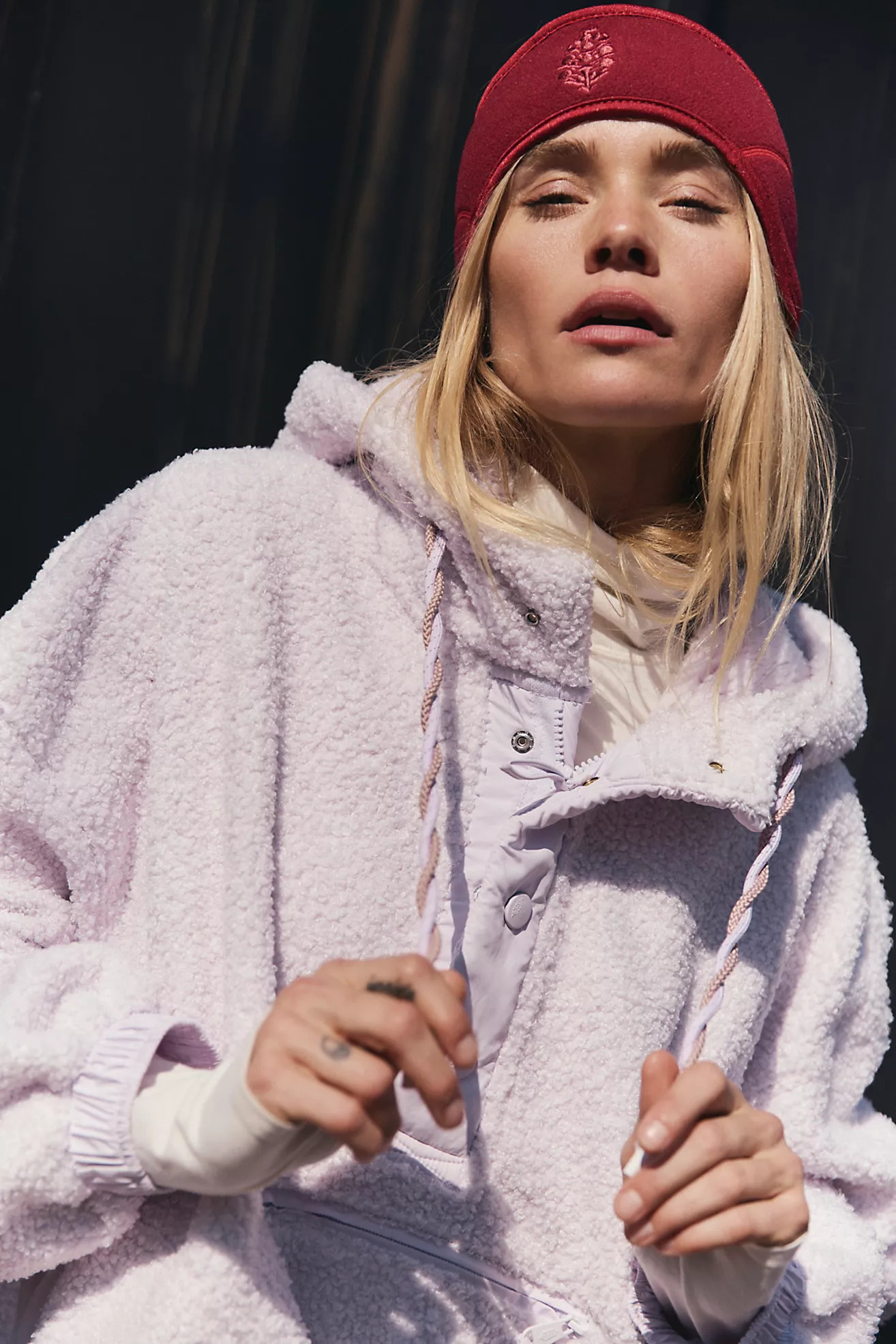 Fuzzy Was She Fleece Pullover | Free People (Global - UK&FR Excluded)