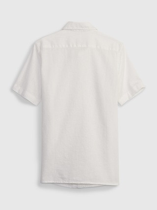 Kids Linen-Cotton Oxford Shirt | Gap (US)