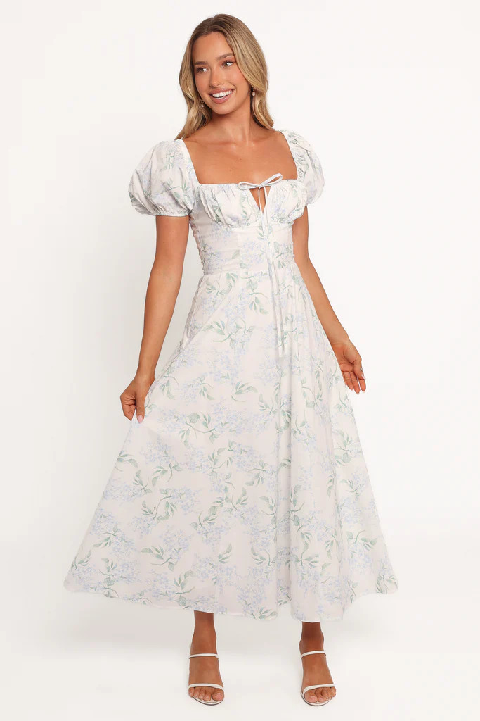 Beati Midi Dress - Blue | Petal & Pup (US)