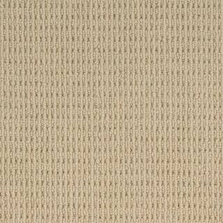 Terrain - Eggshell - Beige 13.2 ft. 34 oz. Wool Loop Installed Carpet | The Home Depot