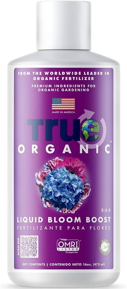 True Organic Bloom Boost Liquid Fertilizer 16 oz - CDFA, OMRI Listed for Organic Gardening NPK 2-... | Amazon (US)
