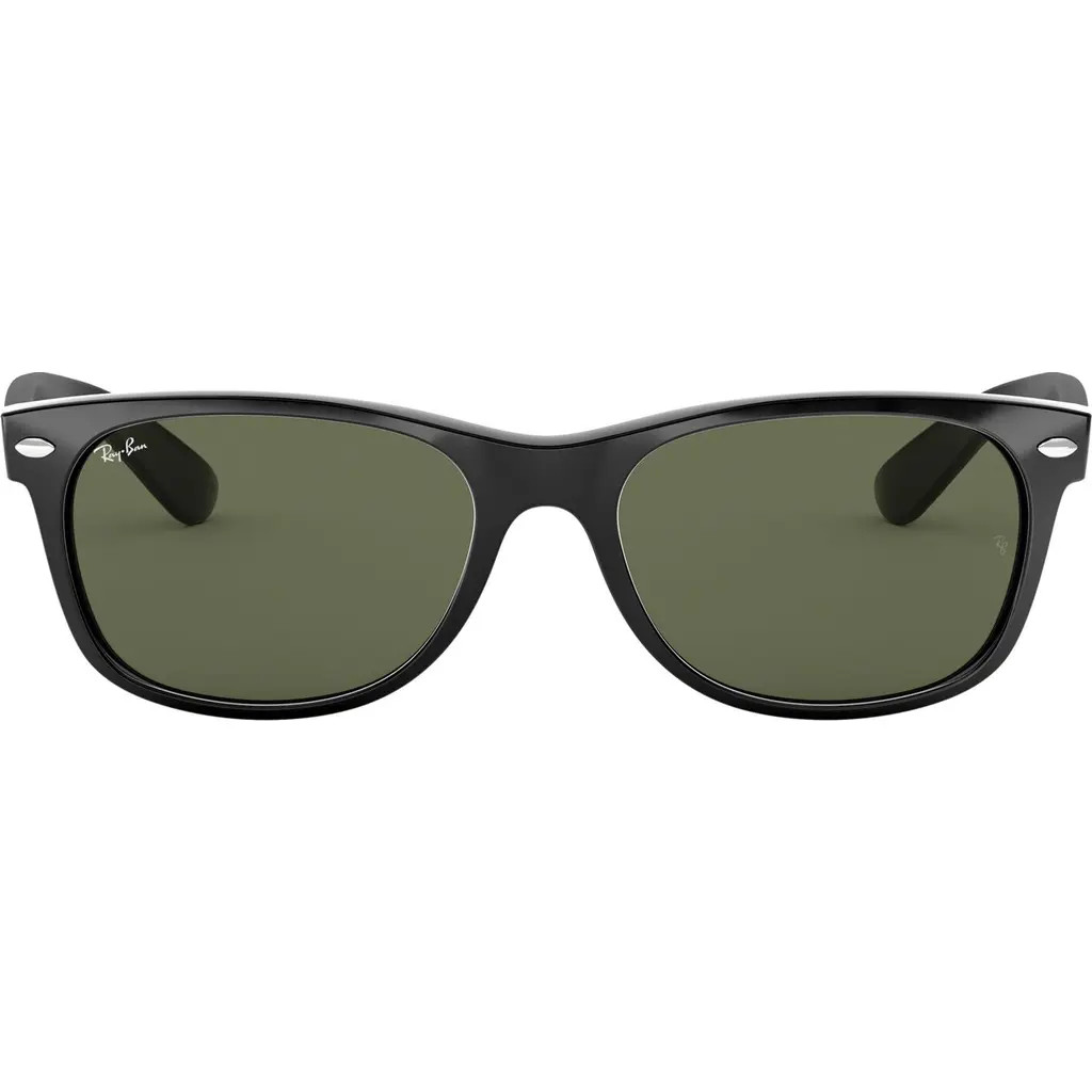 Ray-Ban Wayfarer 58mm Rectangular Sunglasses in Matte Black at Nordstrom | Nordstrom