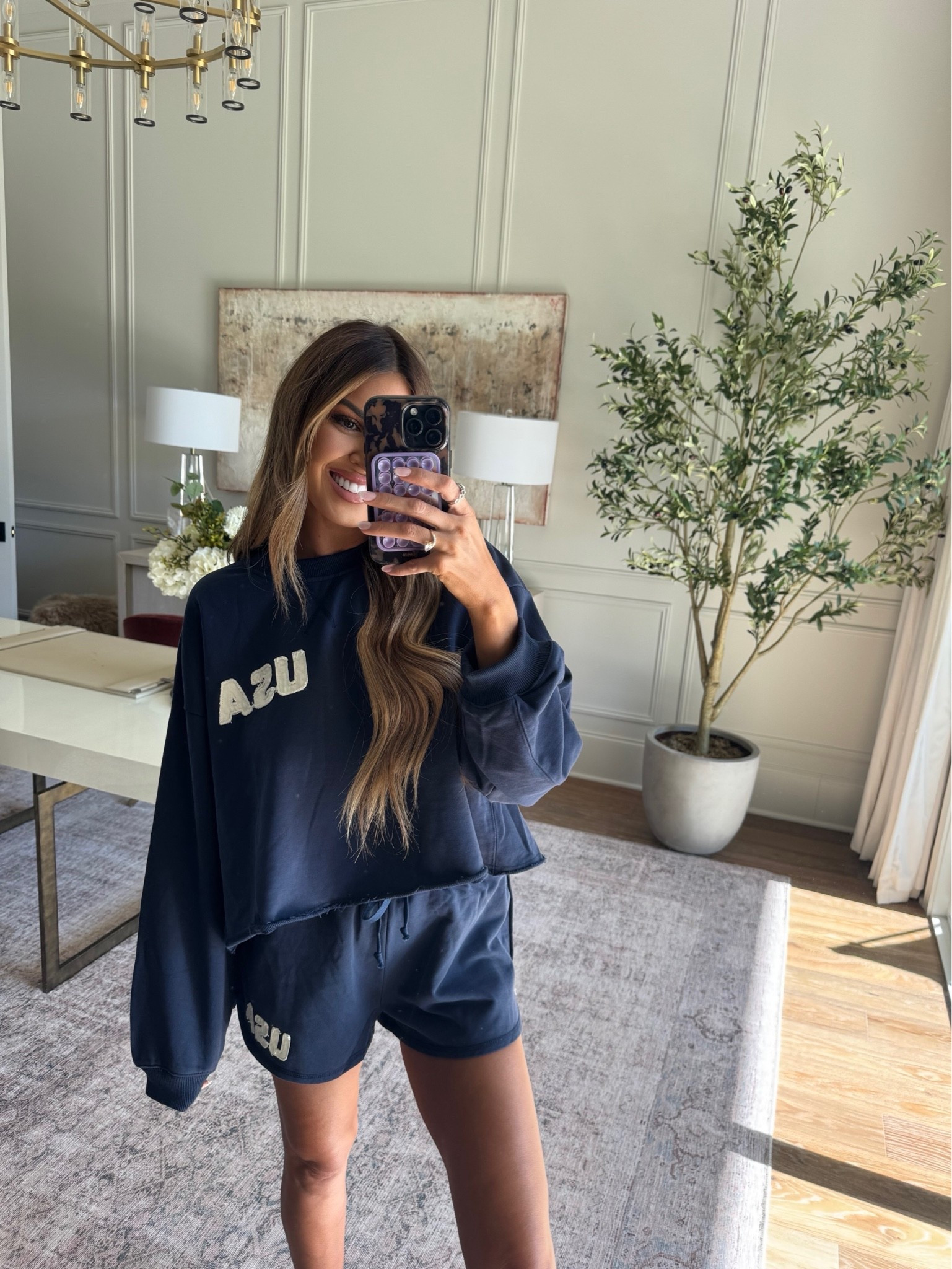 how adorable is this set?! wearing a small in both pieces! Use code Hollie40 for 40% off 💙