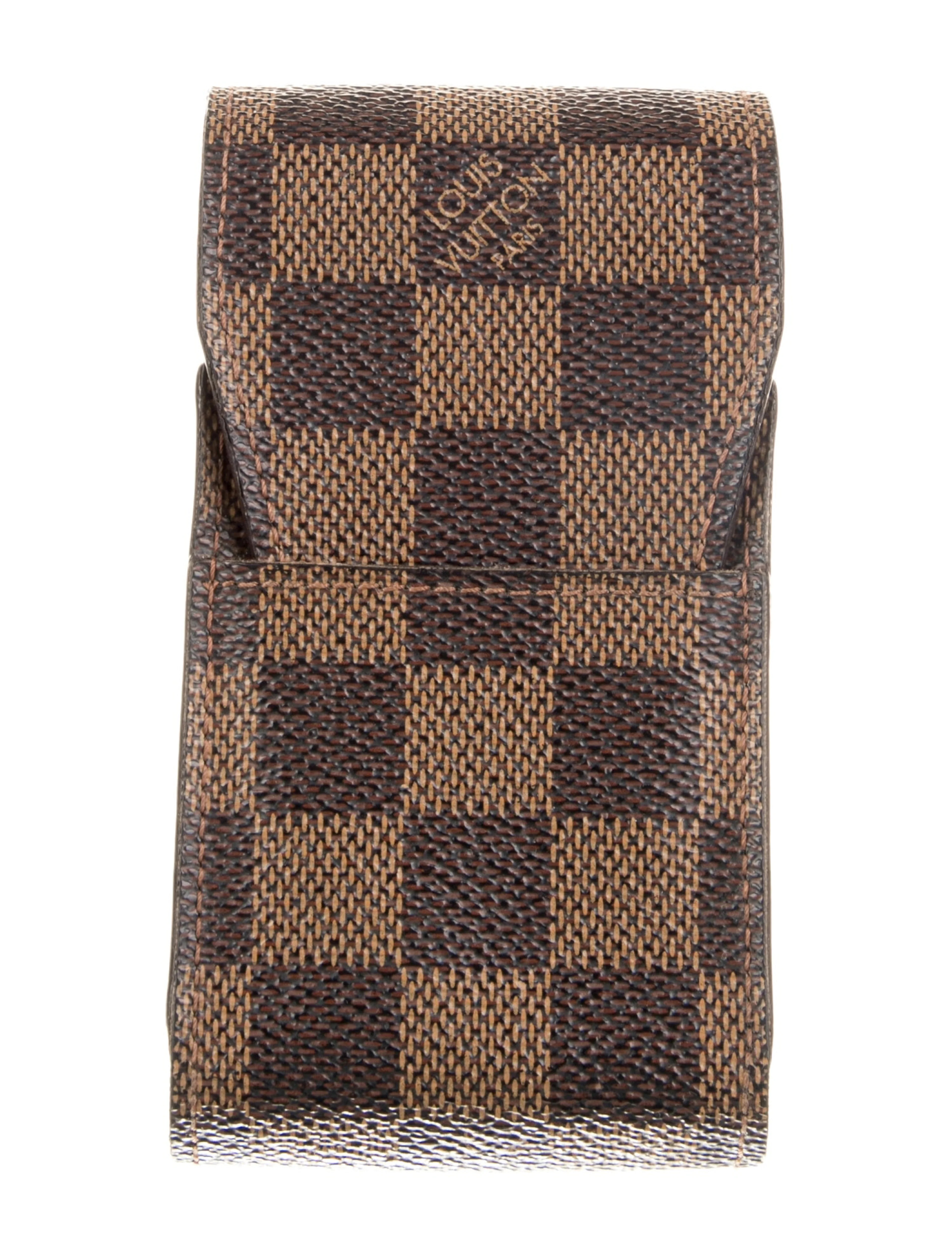 Damier Ebene Etui Cigarette Case | The RealReal