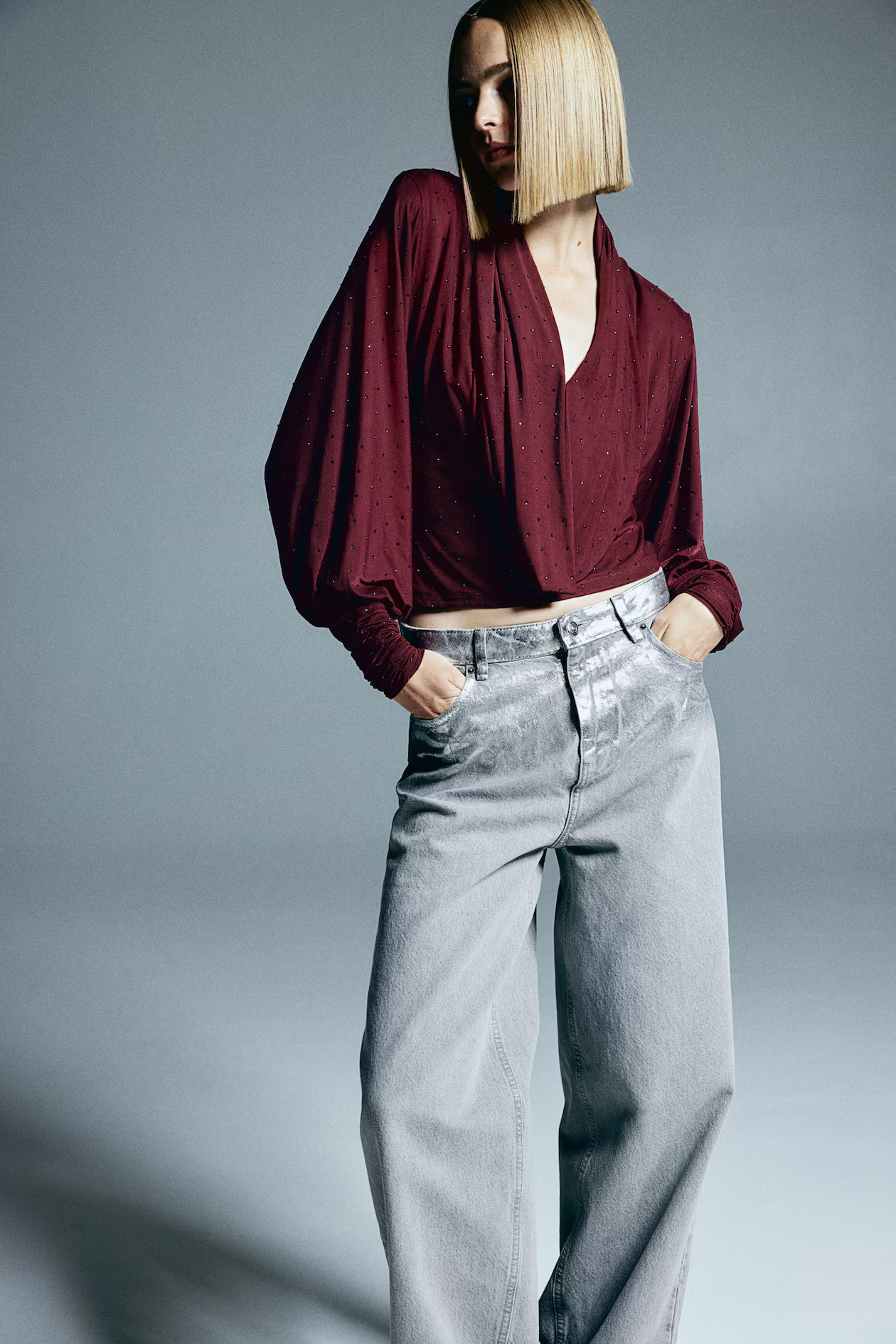 Top met stras | H&M (DE, AT, CH, NL, FI)