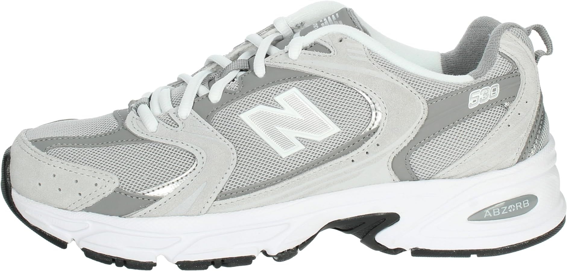 New Balance Men's Sneaker Running Shoe, MR530TC, White/Light Metallic Gold/Black | Amazon (US)