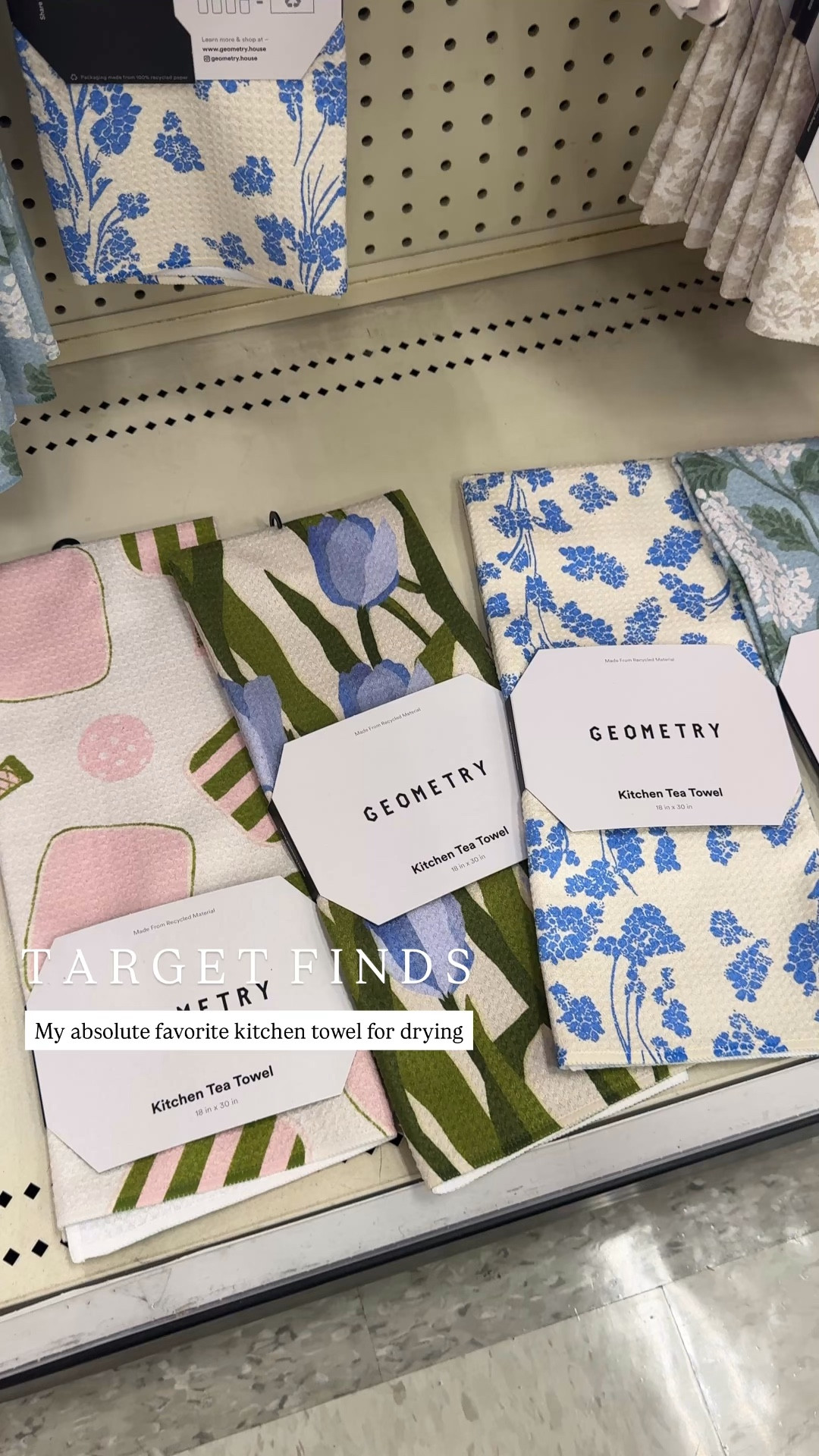 My absolute favorite kitchen towel, it’s the most absorbent I have ever found for drying. The prints are also so fun and these are great for spring.

#KitchenAccessories #KitchenEssentials #KitchenTowel #DryingTowel ￼

#LTKHome #LTKSeasonal #LTKmomlife