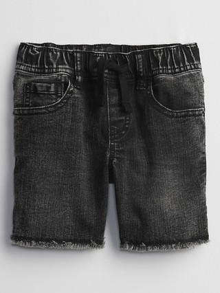 Toddler Pull-On Denim Shorts with Washwell | Gap Factory