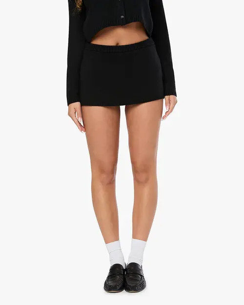 WeWoreWhat Mini Sweater Skort in Black at Nordstrom, Size Small | Nordstrom