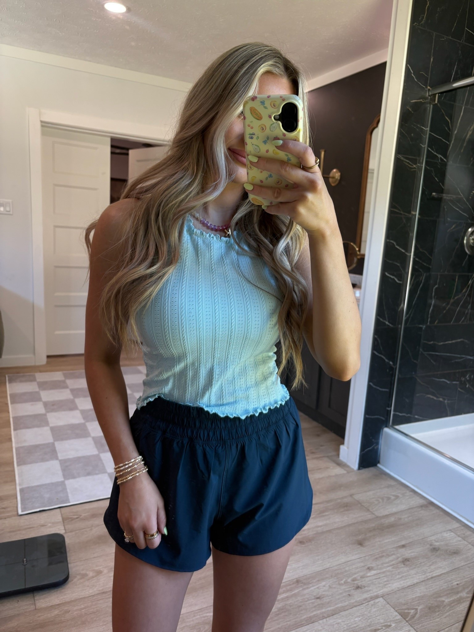 Love this top so much! It’s an active top with a built in bra, but still looks so cute and fashionable! @target #ad #sponsored