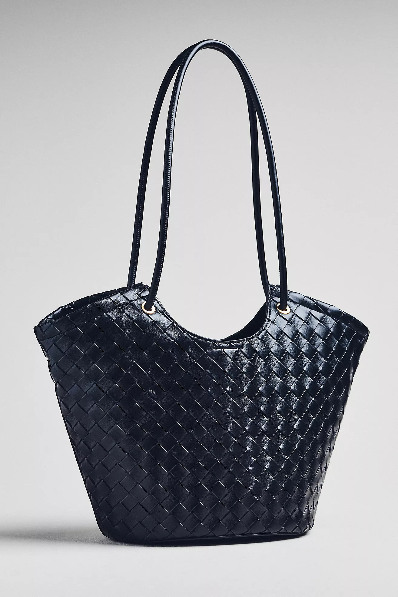 Melie Bianco Woven Bucket Tote | Anthropologie (US)