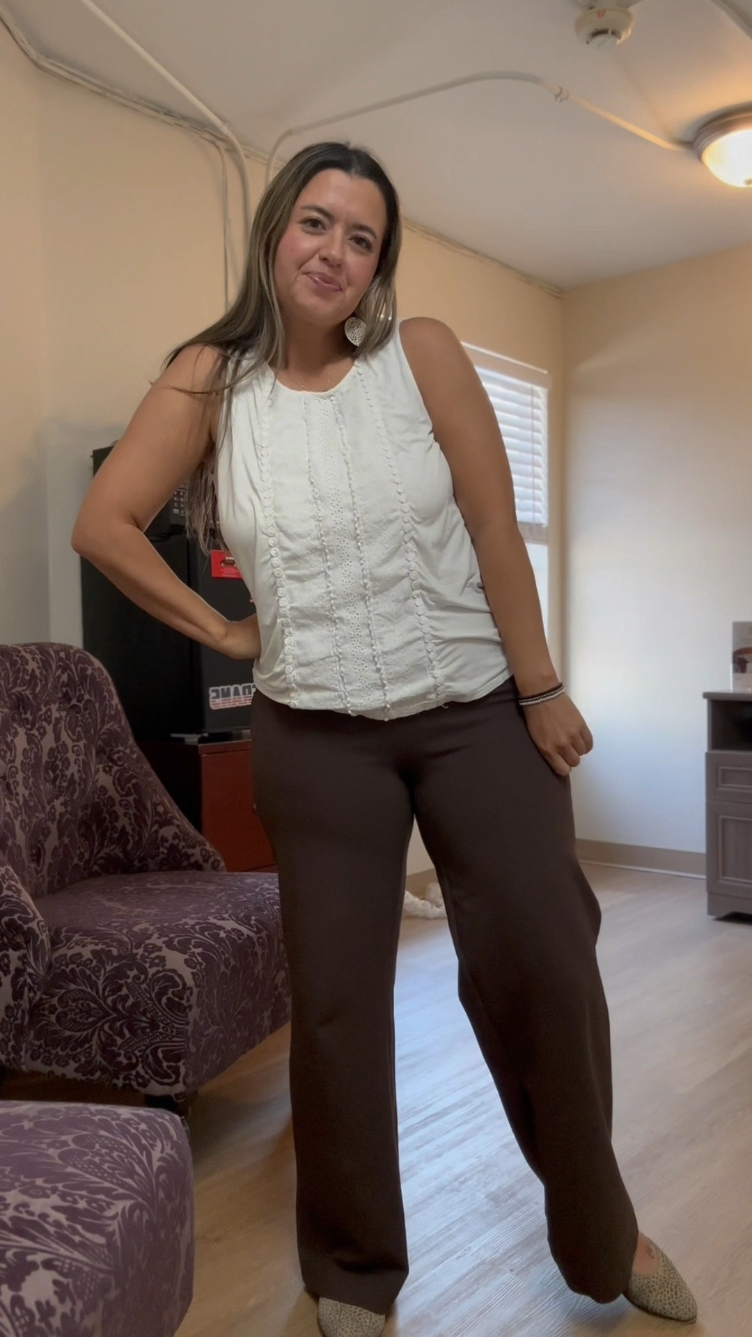 Workwear for busy moms, top is old from stitch fix but any white top would work! I’ve linked some affordable and cute tank alternatives. 


#LTKMidsize #LTKWorkwear #LTKStyleTip