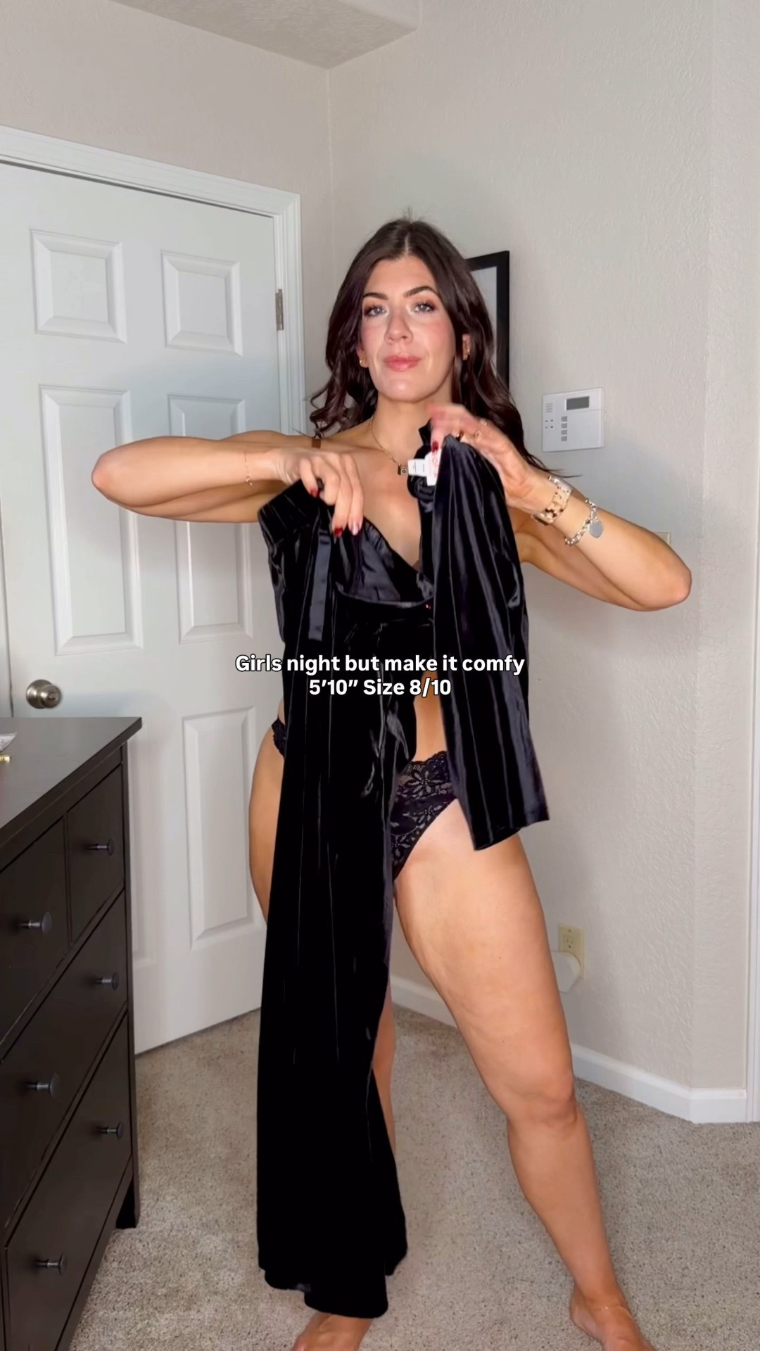 In a medium velvet tee and medium velvet pant 
Holiday outfit, velvet, matching set, NYE outfit, midsize holiday, ootd, date night, party season, under $50 

#LTKMidsize #LTKOver40 #LTKFindsUnder50