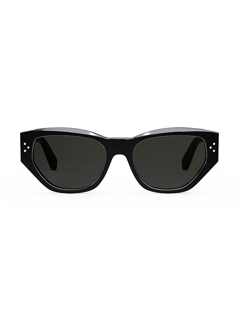 Women's 54MM Cat-Eye Sunglasses - Black | Saks Fifth Avenue