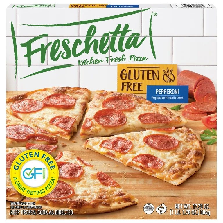 Freschetta Gluten Free Frozen Pizza, Signature Pepperoni, 17.78 oz | Walmart (US)