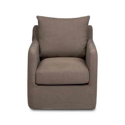 Banks Doutzen Swivel Armchair | Perigold