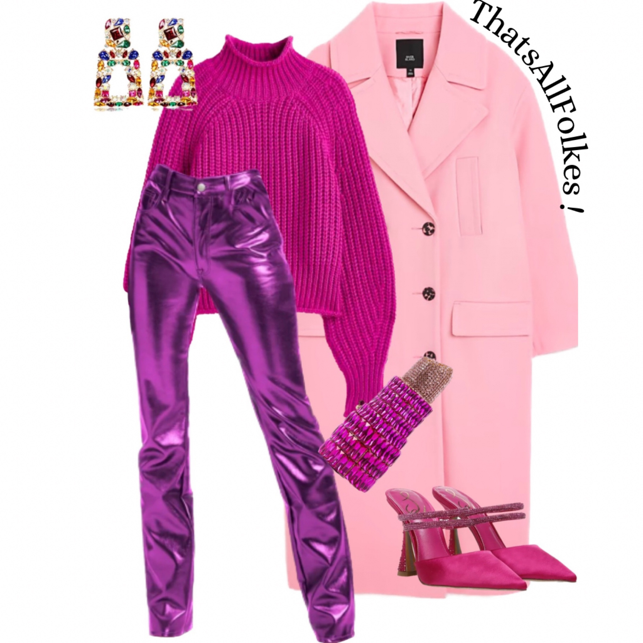 When is pink every wrong??? A shocking monochromatic fit

#LTKFind #LTKSeasonal #LTKfit