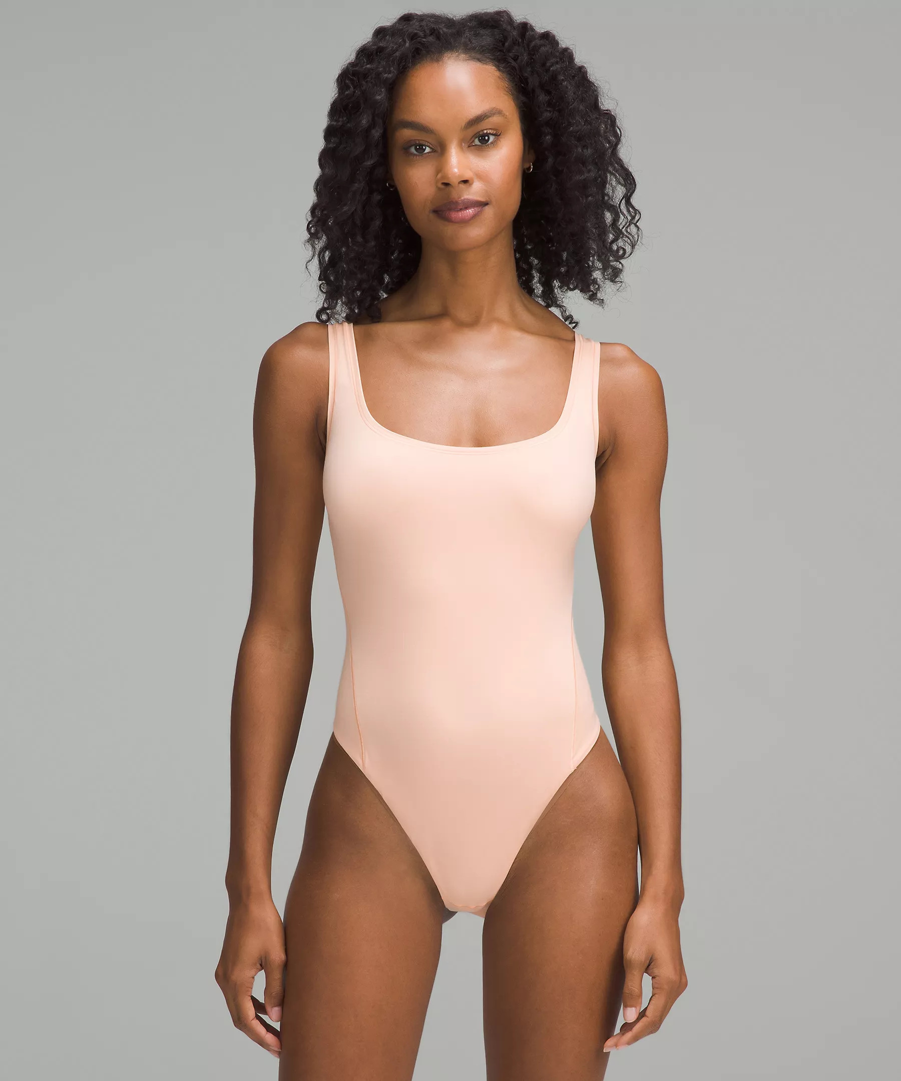 Wundermost Ultra-Soft Nulu Square-Neck Sleeveless Bodysuit | Lululemon (US)