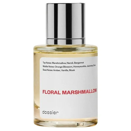 Dossier Floral Marshmallow Eau De Parfum Inspired by By Kilian Love s Don t Be Shy Perfume for Women 1.7 oz | Walmart (US)
