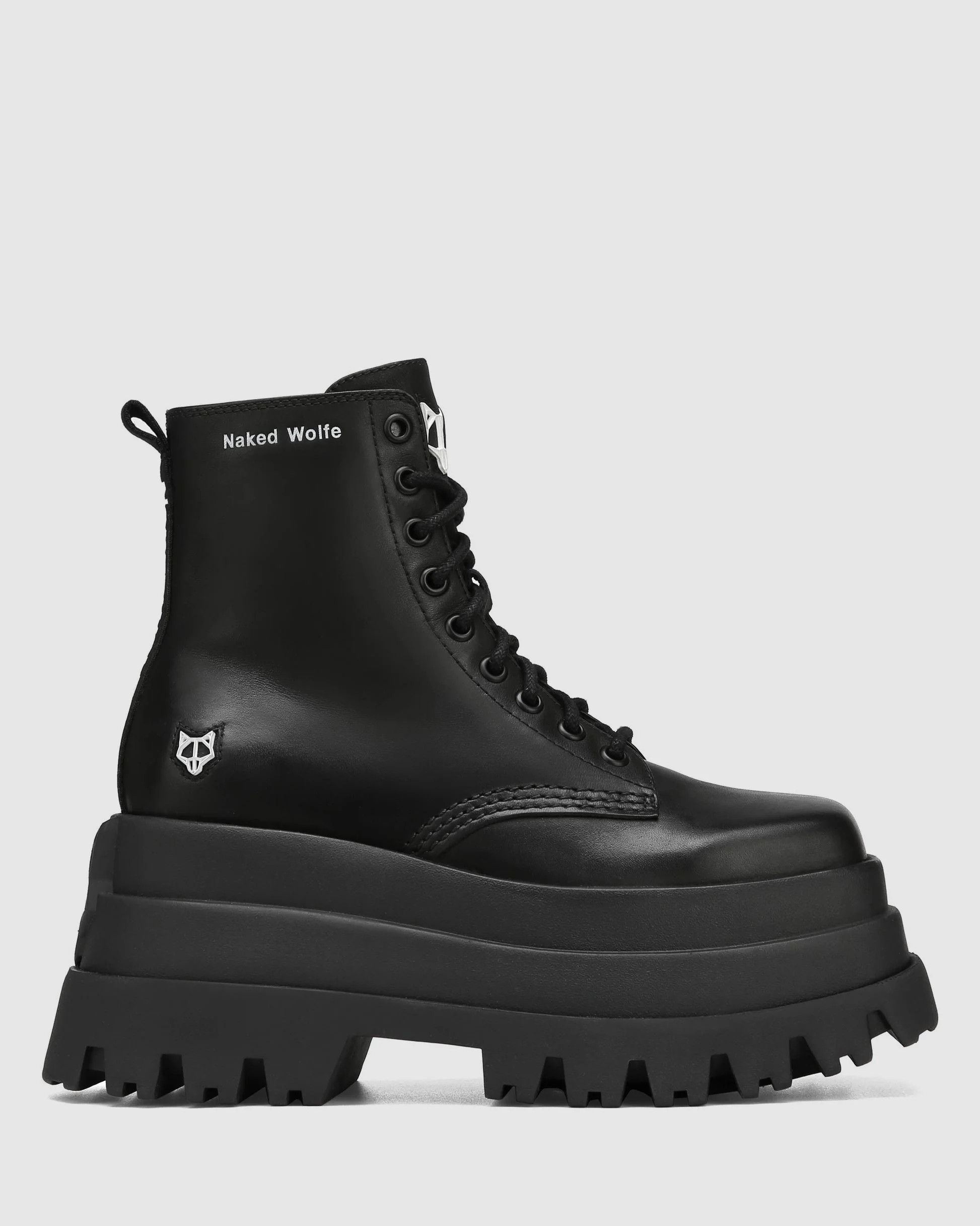 Sloane Black Leather | Naked Wolfe