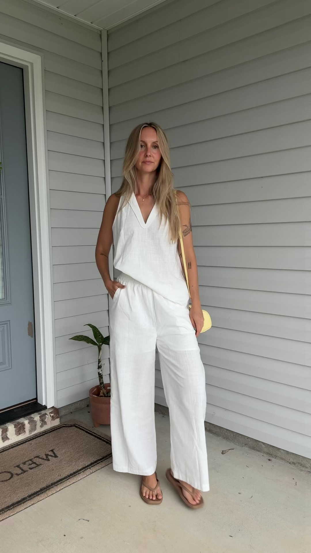The chicest linen set. It’s so good and from SHEIN

#LTKootd #LTKgrwm #LTKmomlife
