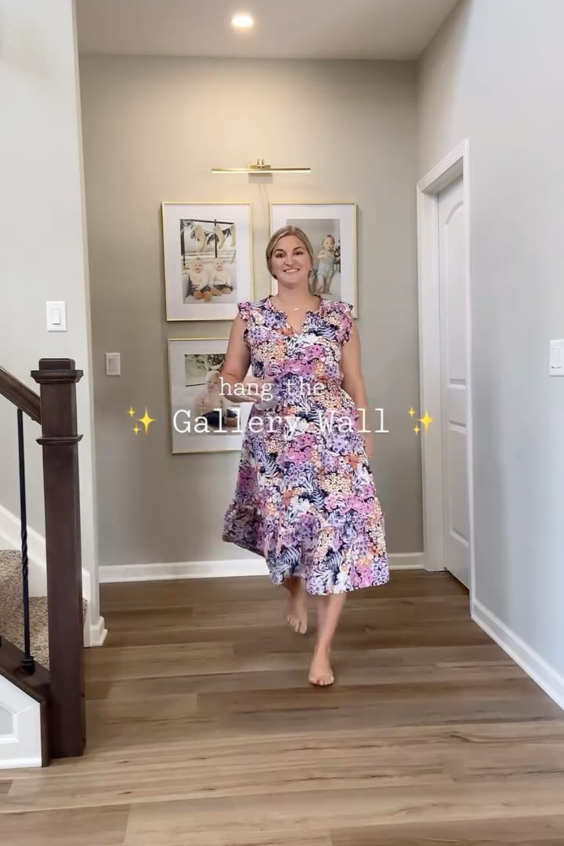 Frames come with mat overlay & sconce is battery operated (no electrical wiring needed 🙌🏻)
▪️I have been dreaming of this gallery wall since we started the build process & it turned out even better than I  imagined 🥹❤️

Follow along for more affordable home decor 🫶🏻

#gallerywallinspo #affordablehomedecor #neutralhomedecor #diybeforeandafter

#LTKHome