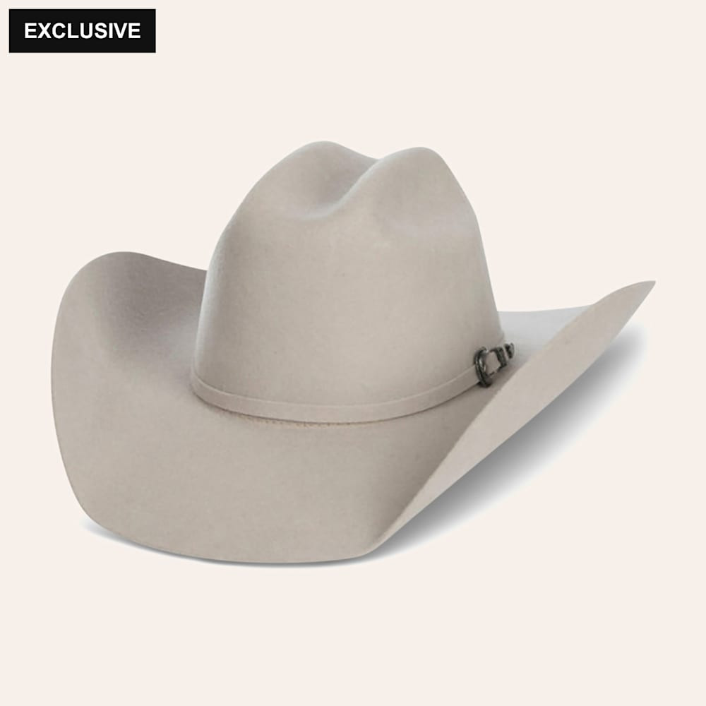 Cavender's Cowboy Collection 3X Silverbelly Cattleman's Crown Premium Wool Cowboy Hat | Cavender's