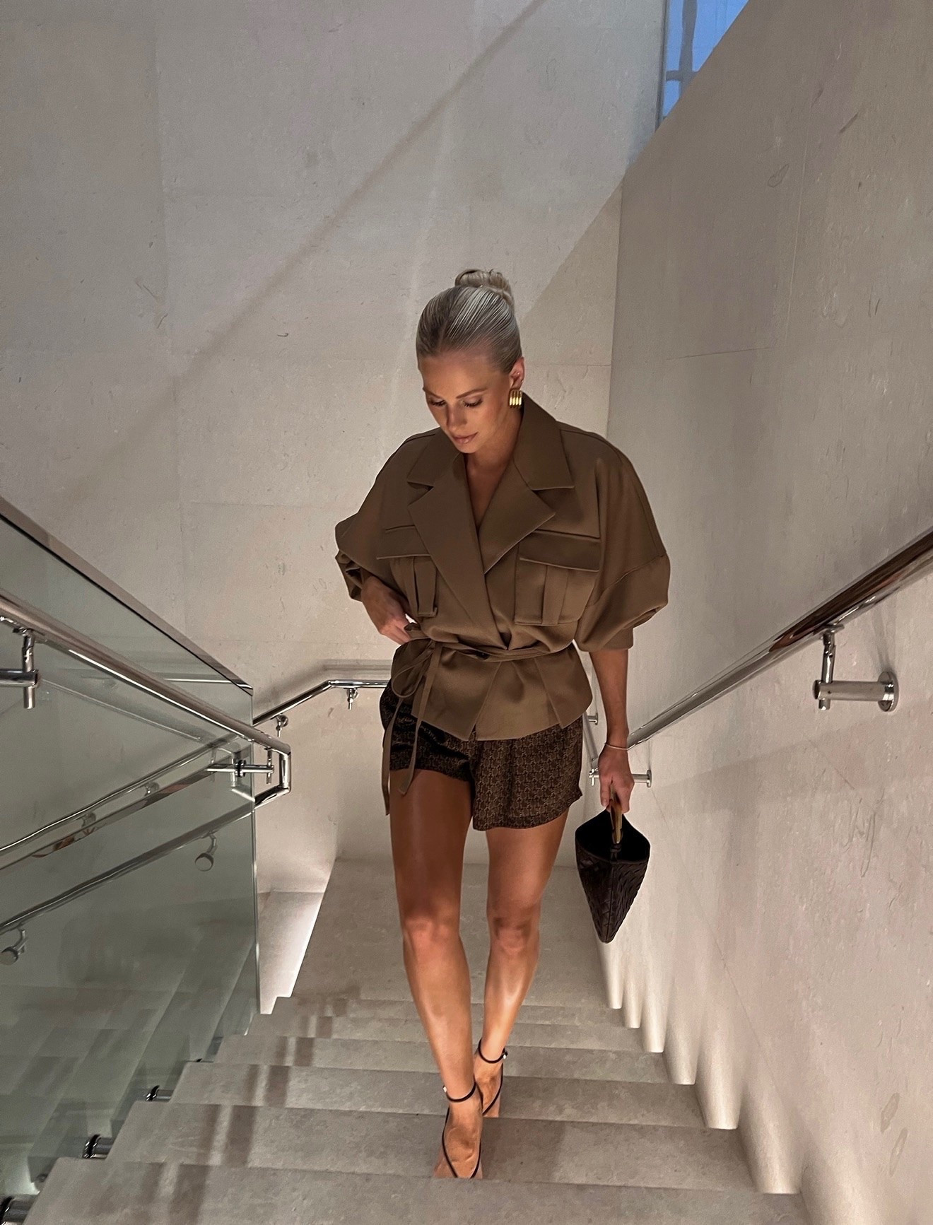 Jacket back in stock!! Small in jacket & shorts (linked similar), 1/2 size up in shoes! #kathleenpost

Date night outfit, vacation outfit, summer outfit, spring transition look, girls night out

#LTKootd #LTKSeasonal