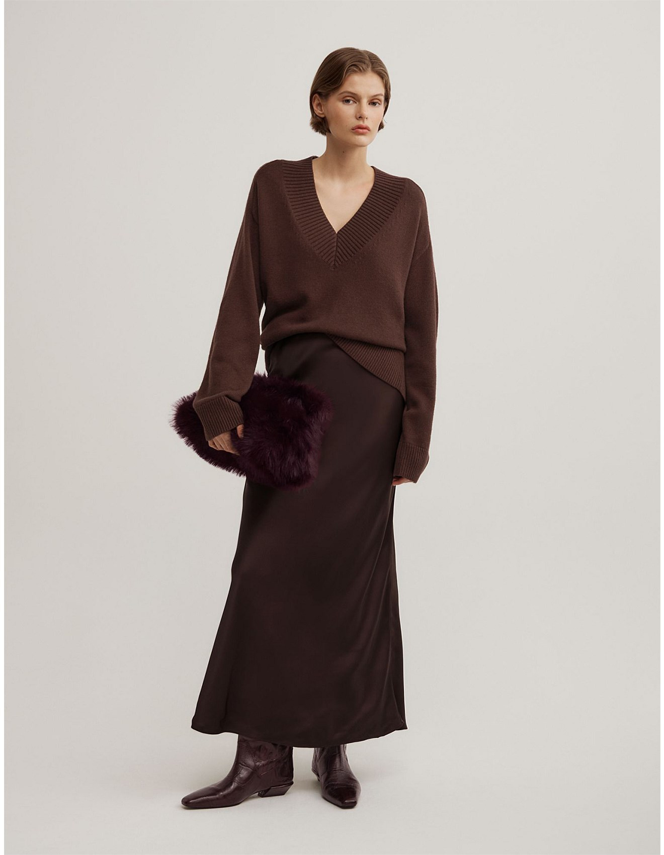 Witchery Bias Slip Skirt | David Jones | David Jones (Australia & New Zealand)