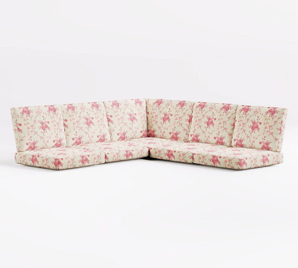 Indio Eucalyptus 5-Piece Outdoor Sectional (78") | Pottery Barn (US)
