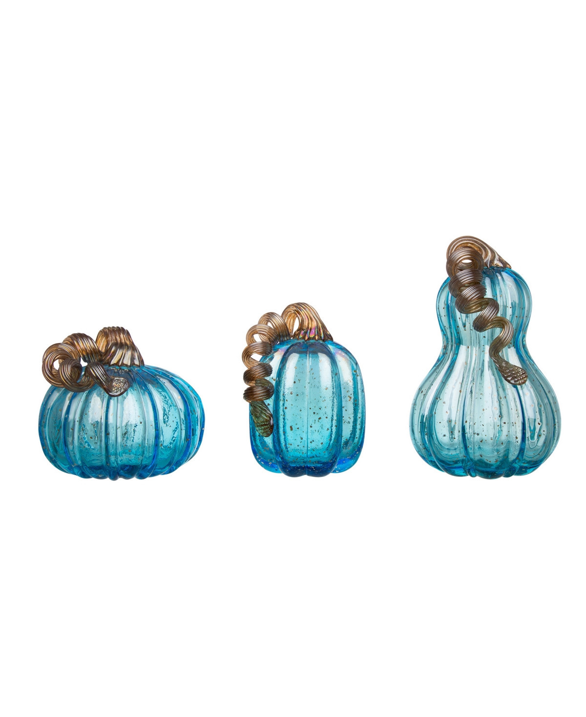 Glitzhome Set-3 Glasetset Pumpkin - Blue | Macy's
