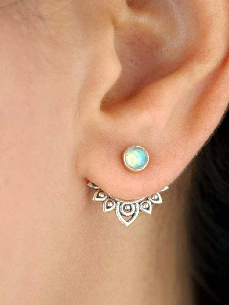 EMERY ROSE Simple Earring Jackets | SHEIN