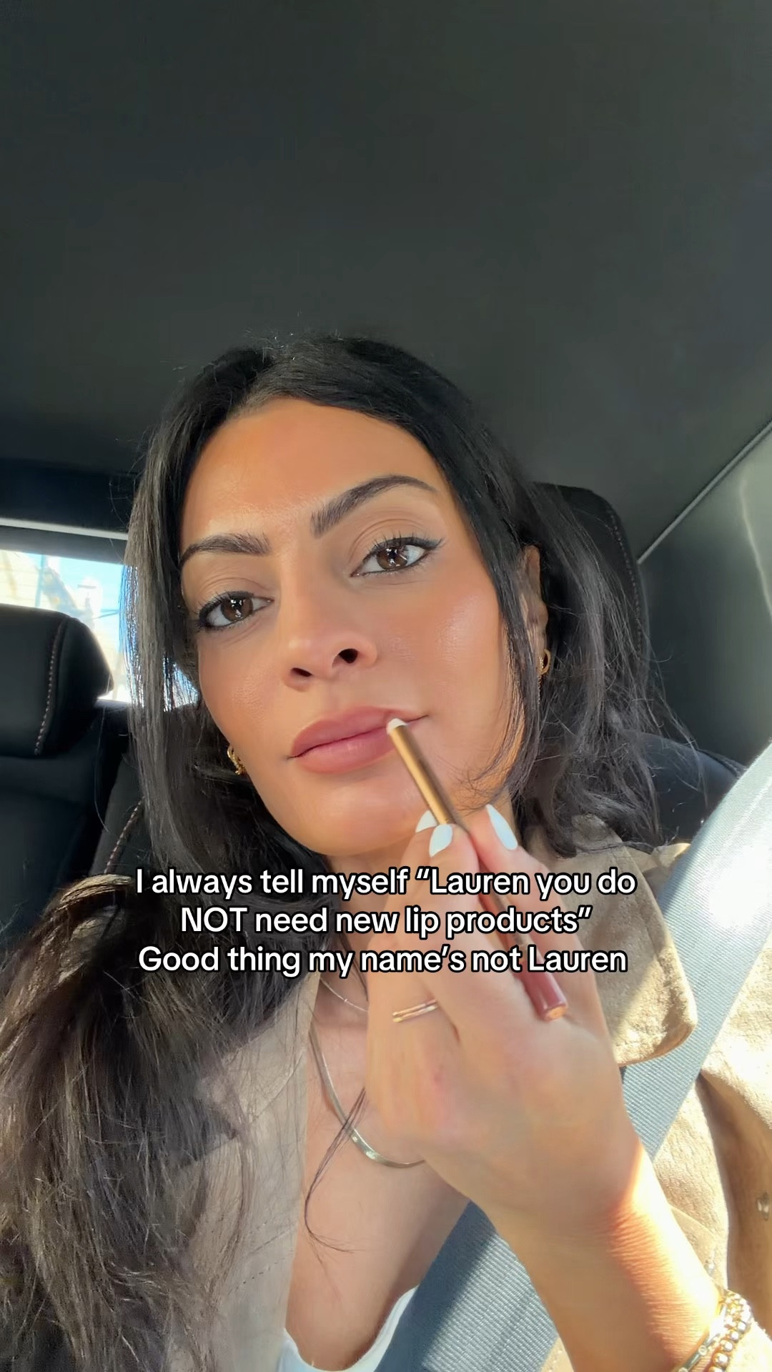 Charlotte Tilbury lip liner in Hot Gossip
Lawless lipstick in Platinum
Fenty Beauty gloss in Fu$$y