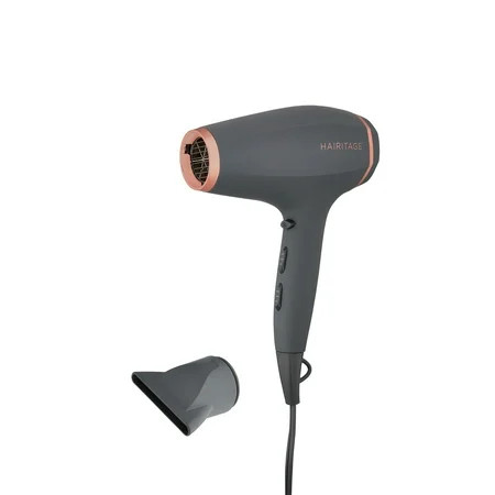 Hairitage Comin‘ In Hot Hair Dryer |1875 Watts Ionic Hair Dryer for Frizz Control & Shine | Powerful | Walmart (US)