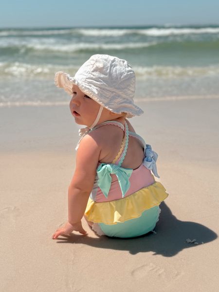 Sweetest swimsuit I ever did see from The Beaufort Bonnet Company 🐚

#LTKswim #LTKSeasonal #LTKkids