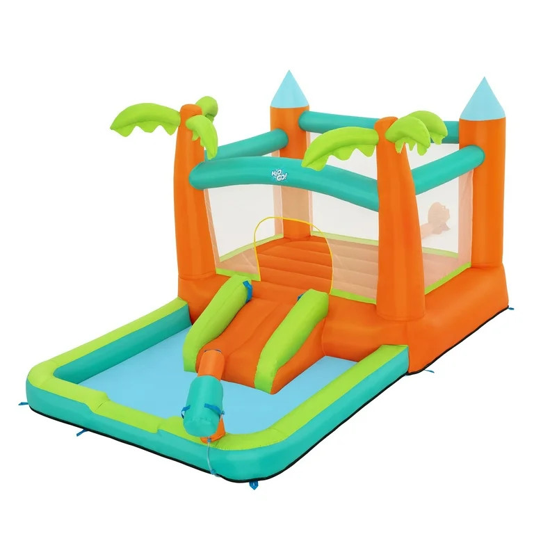 H2OGO! Kids Tropical Outdoor Inflatable Mega Bouncer | Walmart (US)