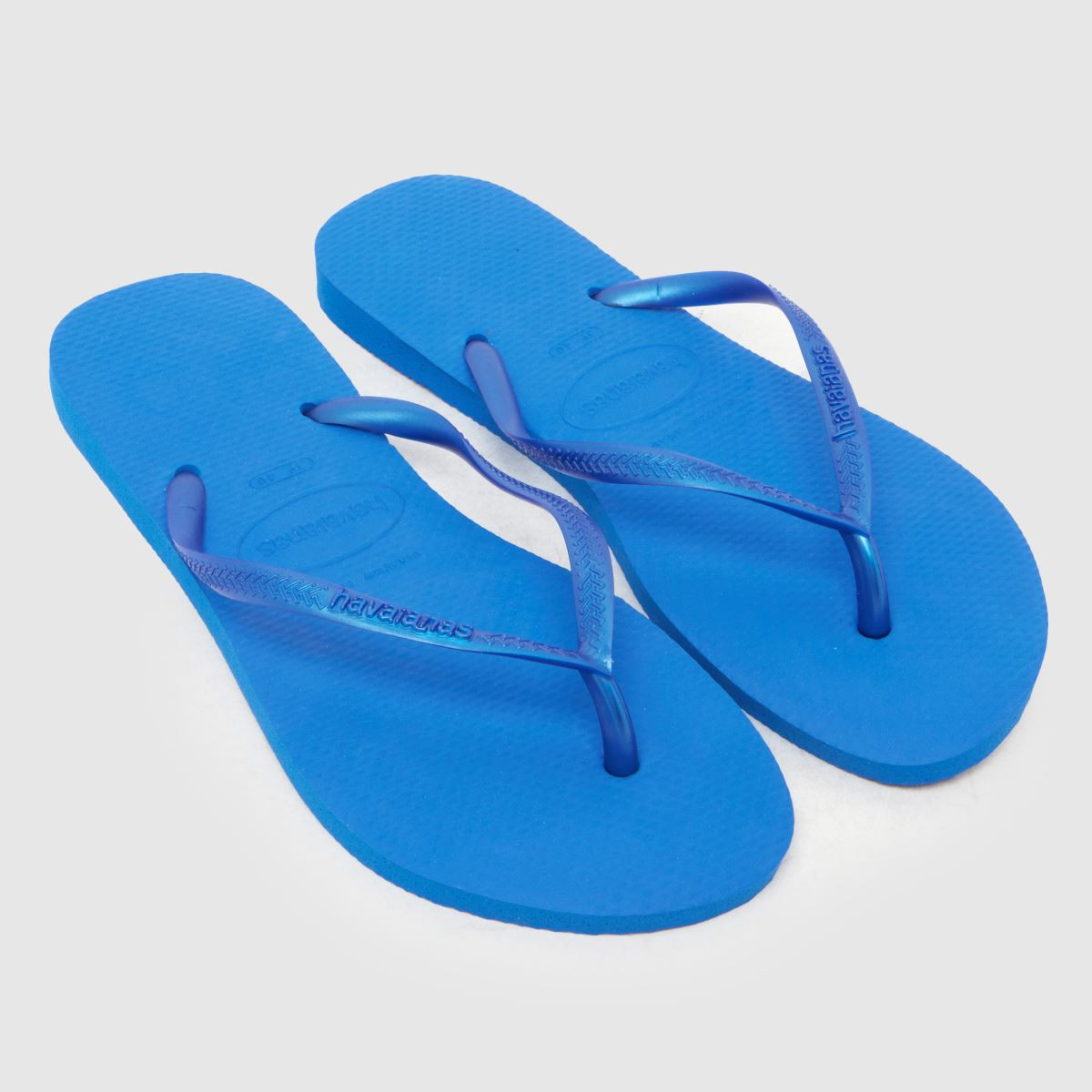 Womens Blue Havaianas Slim Flip Sandals | schuh | Schuh