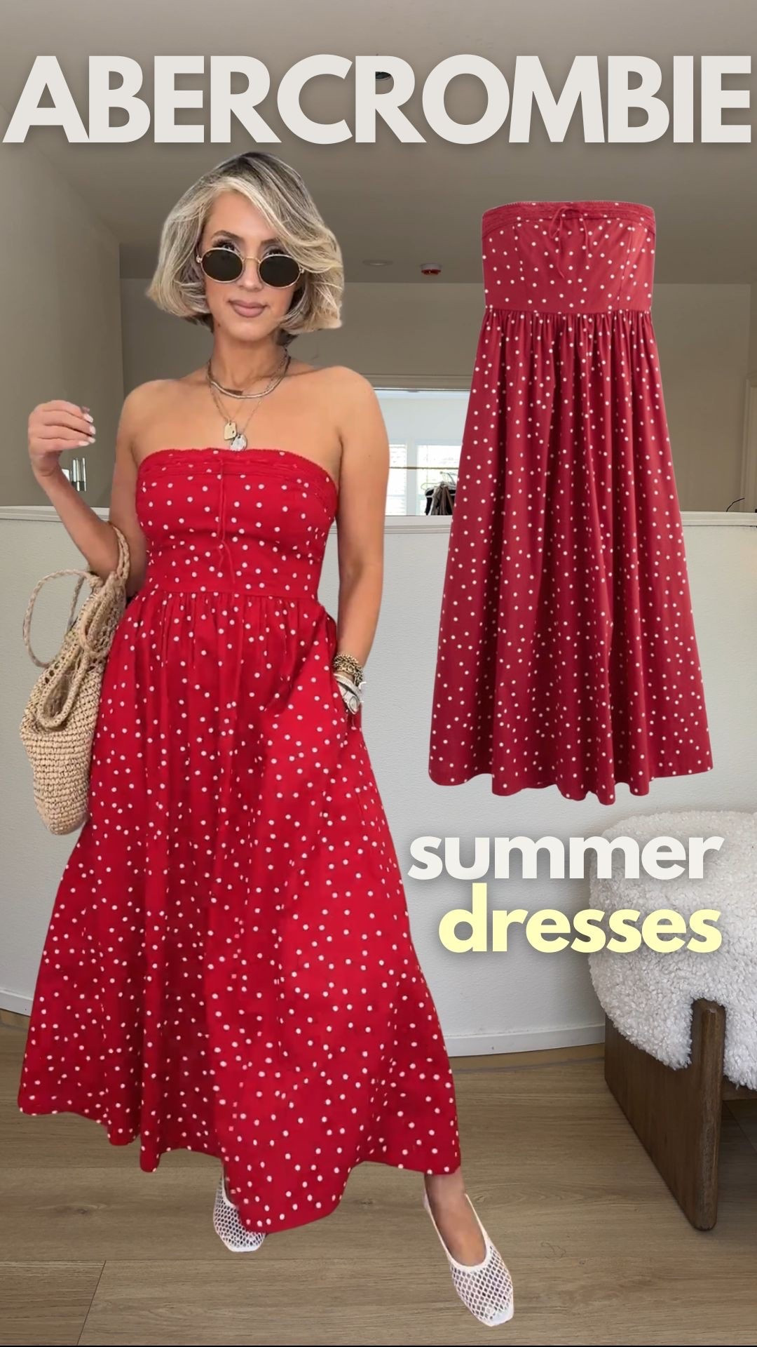 Omg these DRESSES 😍😍  wearing XS
🚨USE Code: AFLTK for a stackable 20% Off (6/3-6/4 only) 

Sale Dates: 6/3-6/8

#LTKxAbercrombie #LTKootd #LTKSaleAlert