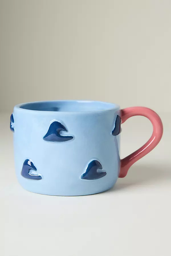 Winged Pupa Stoneware Hobby Mug | Anthropologie (US)