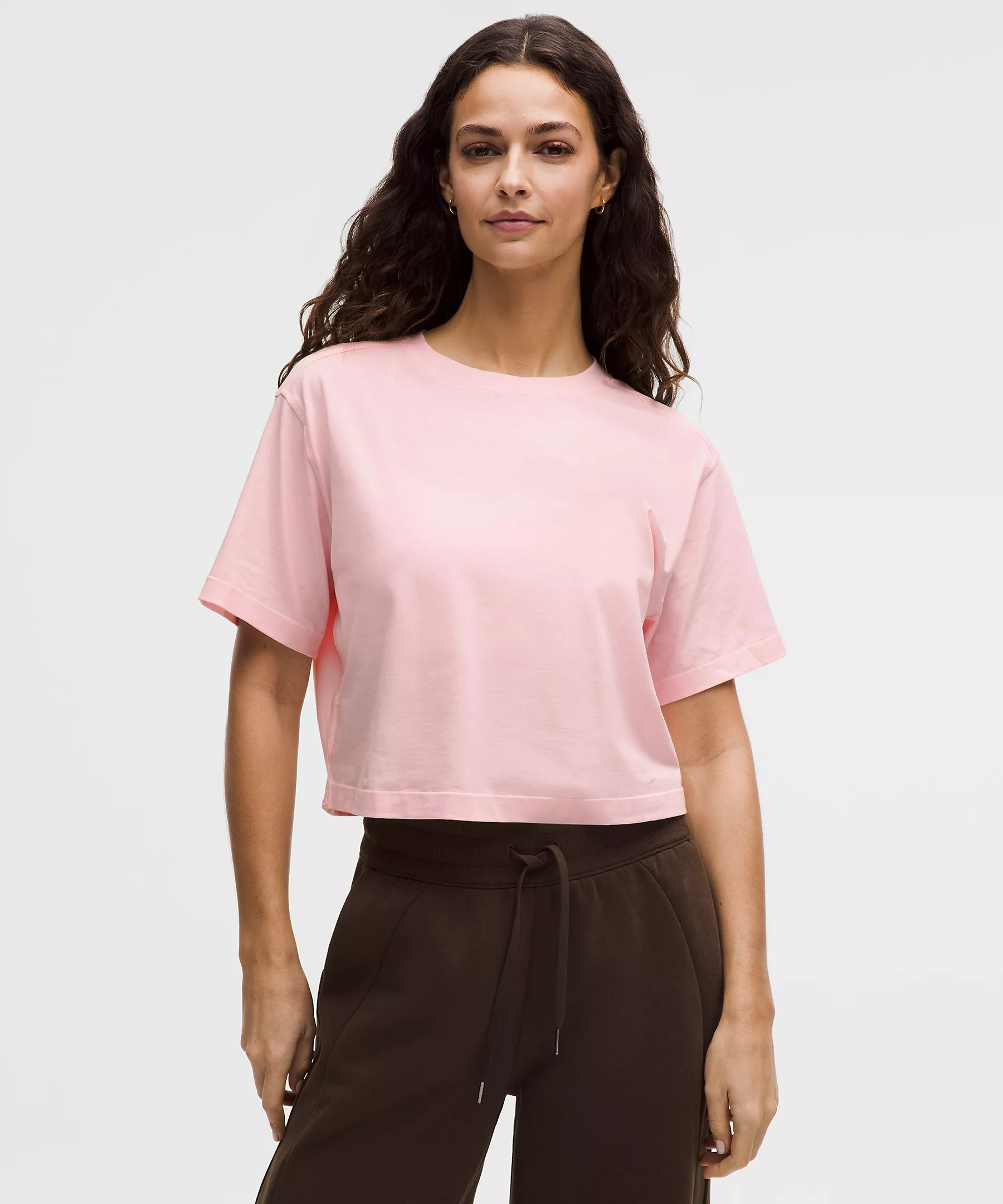All Yours Organic Cotton Cropped T-Shirt | Lululemon (US)